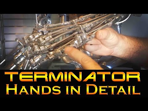 Terminator Hands in Detail