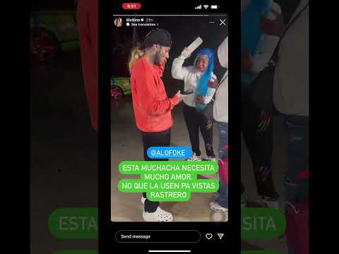 Yailin La mas Viral is abusing 6ix9ine and breaking his stuff 👀 does she need help??