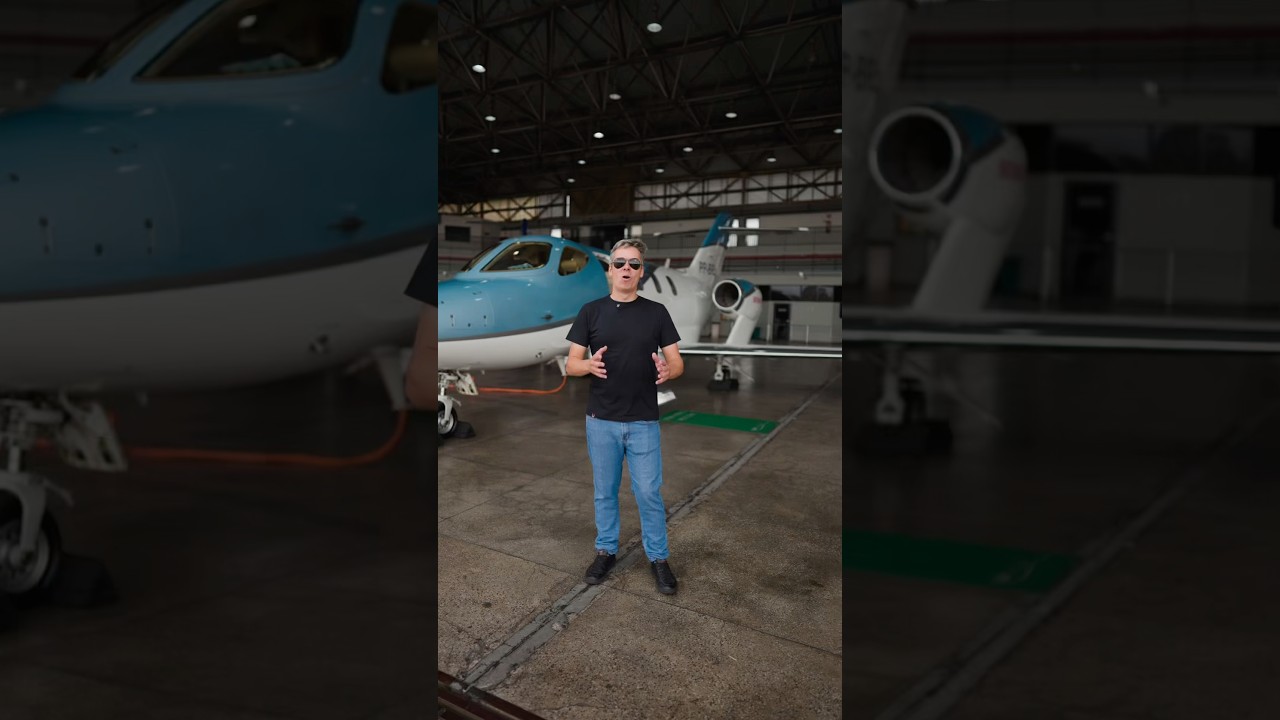 Você sabia que a Honda tem um jato? #HondaJet ✈️