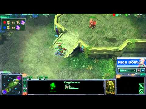 Starcraft 2 (#niceboatLive) - ZvZ IdrA vs Bubba