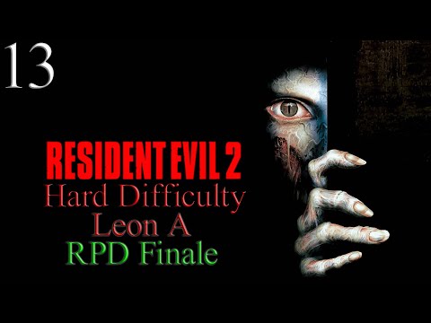 Resident Evil 2 (1998) - RE: Enhance 2.0 - Hard Difficulty - Leon A - Ep. 13: RPD Finale