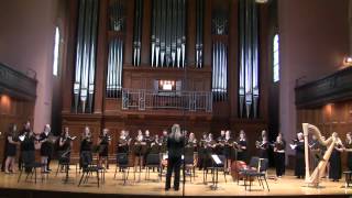 Oberlin ExCo Choir sings Mille regretz by Josquin des Prez