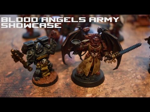 Warhammer 40k Blood Angels Army Showcase