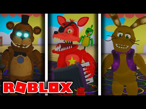 BUYING ALL NEW ANIMATRONICS IN ROBLOX FREDDY'S ULTIMATE ROLEPLAY HUGE UPDATE