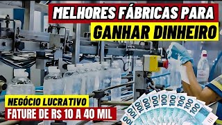 10 PROFITABLE FACTORIES for You to Set Up and Make Money