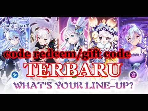 Kode Redeem/gift code girls connect terbaru - buruan claim
