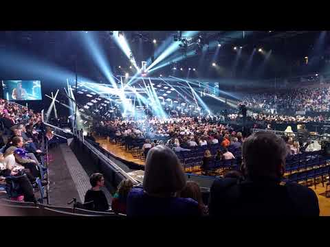 Melodifestivalen 2018 Karlstad genrep 1 Sigrid Bernson - Patrick Swayze