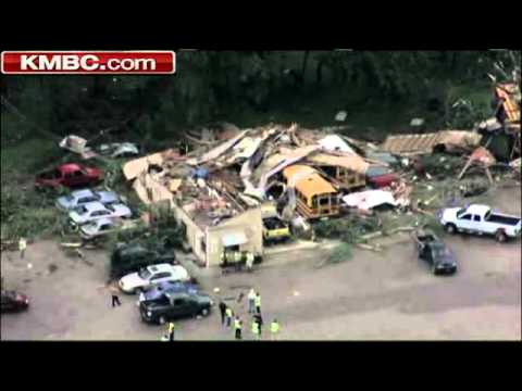 Tornado Hits Sedalia Bus Barn