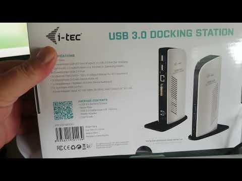 i-Tec USB 3.0 Docking Station - Multimonitor Betrieb WIN 11
