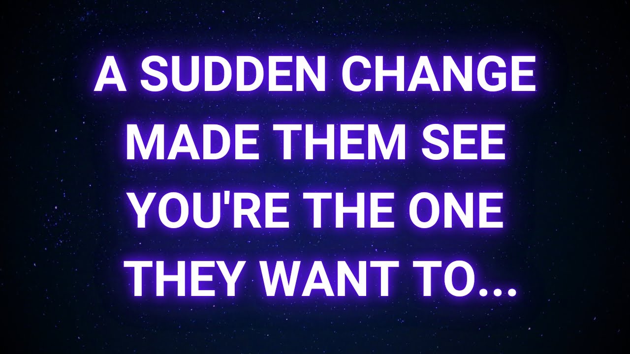 A sudden change made them realize they want you | God message today