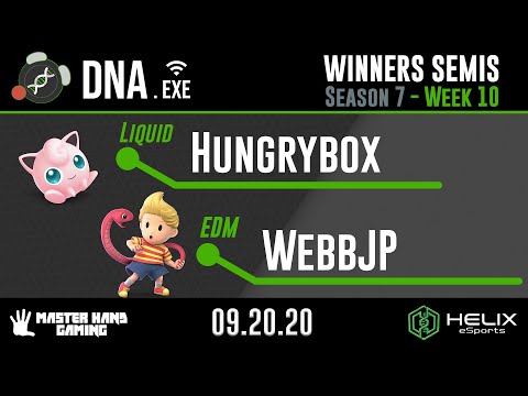 DNA.EXE S7:W10 - Liquid | Hungrybox (Jigglypuff) Vs. EDM | WebbJP (Lucas) - W Semifinals