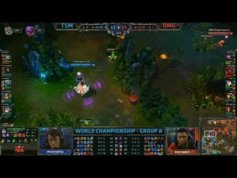 (HD472) LCS World Final - TSM vs OMG - Group Stage