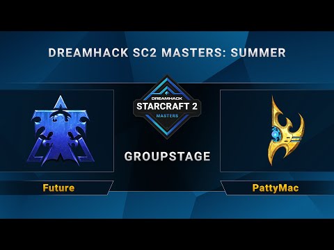 SC2 - Future vs. PattyMac - DreamHack SC2 Masters Summer - Group A - NA