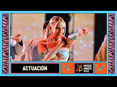 Ana Mena - Música Ligera, Las 12 | En directo en LOS40 Music Awards 2022