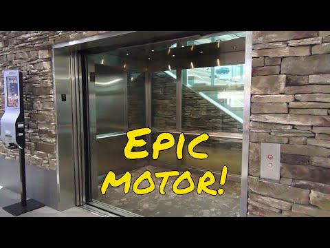 EPIC Motor! Massive Otis Hydraulic Elevator - Cool Springs Galleria - Franklin, TN