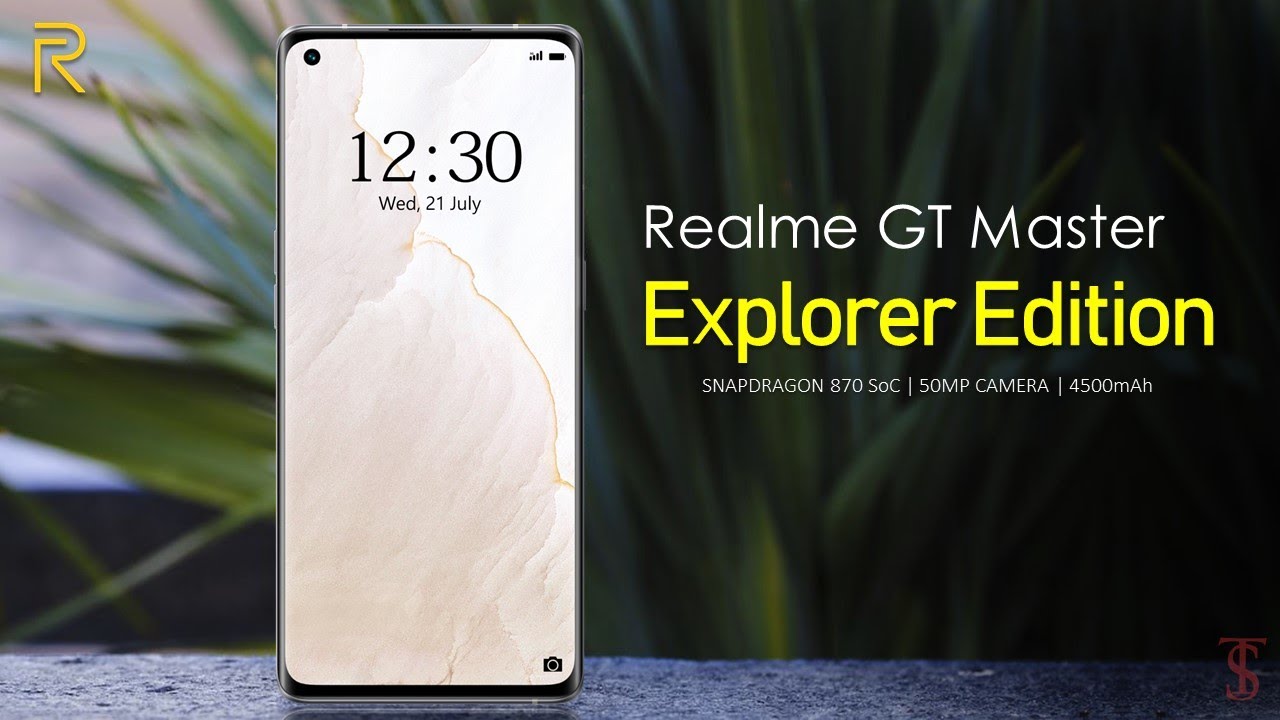 Realme GT Master Explorer Edition Price, Official Look, Design, Camera, Specifications, Features