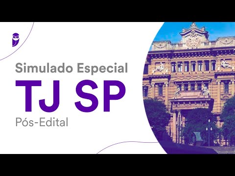 Simulado Especial TJ SP – Pós-Edital - Correção