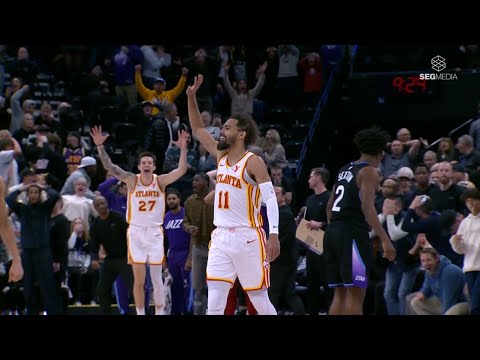 INSANE ENDING! Atlanta Hawks vs Utah Jazz Final Minutes ! 2024-25 NBA Season