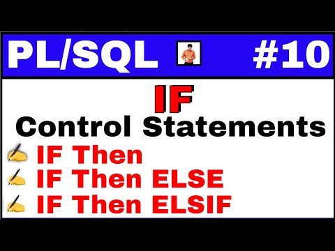 Plsql Tutorial 10 If Control Statements In Plsql