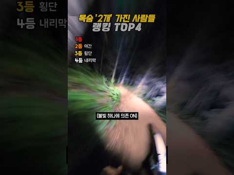 목숨 '2개' 모음집