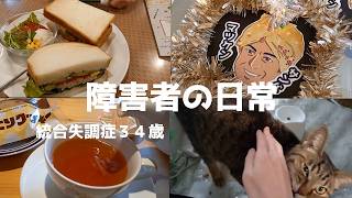 障害者の日常。実家暮らしvlog。マツケンマハラジャのうちわ作りをする