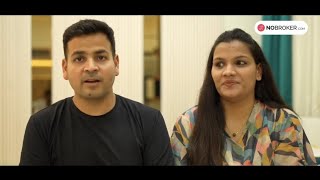 NoBroker Home Interior Service | Saurabh & Prachi Share Their Story #interiordesign #shorts