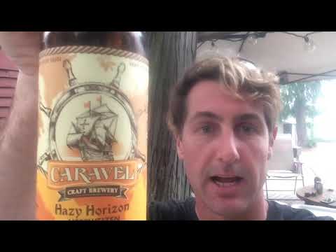 Caravel Brewing's Hazy Horizon Hefeweizen. Tasted 17/8/18.
