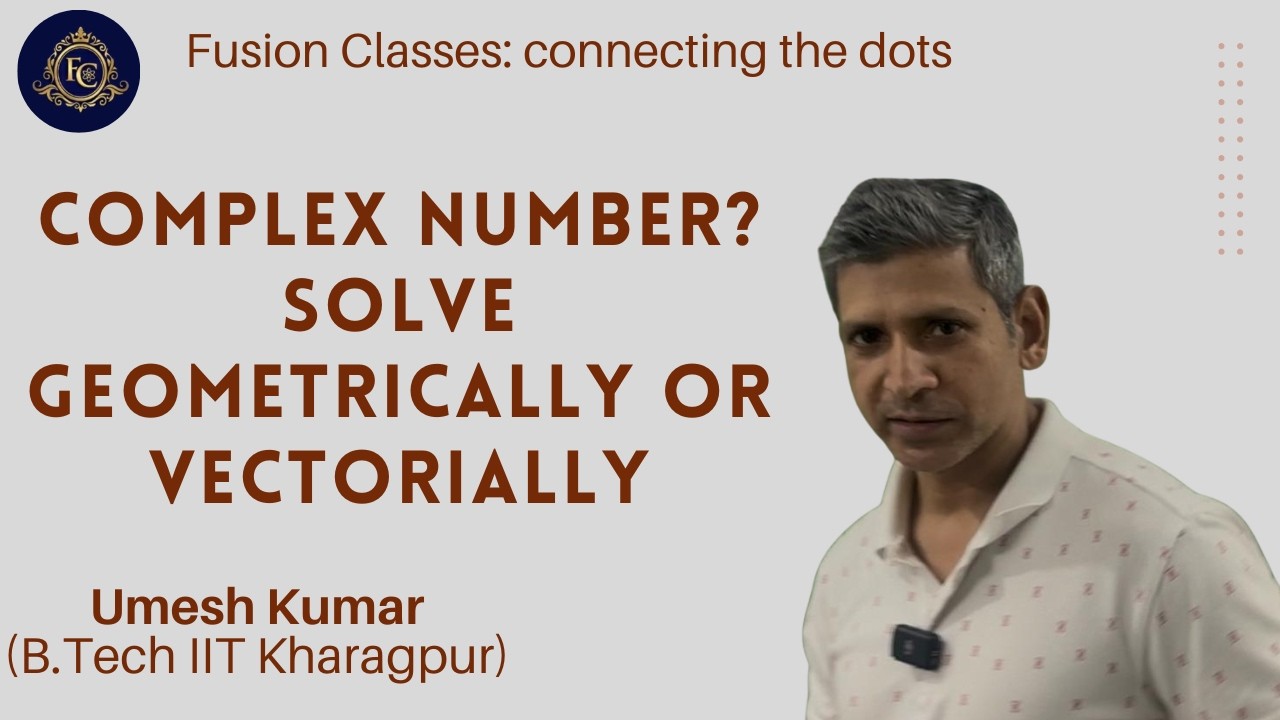 Complex number? solve geometrically or vectorially