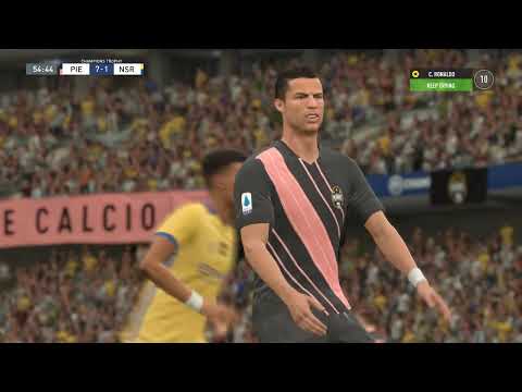FIFA 20 Career Mode Walkthrough - First Match as Cristiano Ronaldo | 7 Goals In Match 1080p60fps