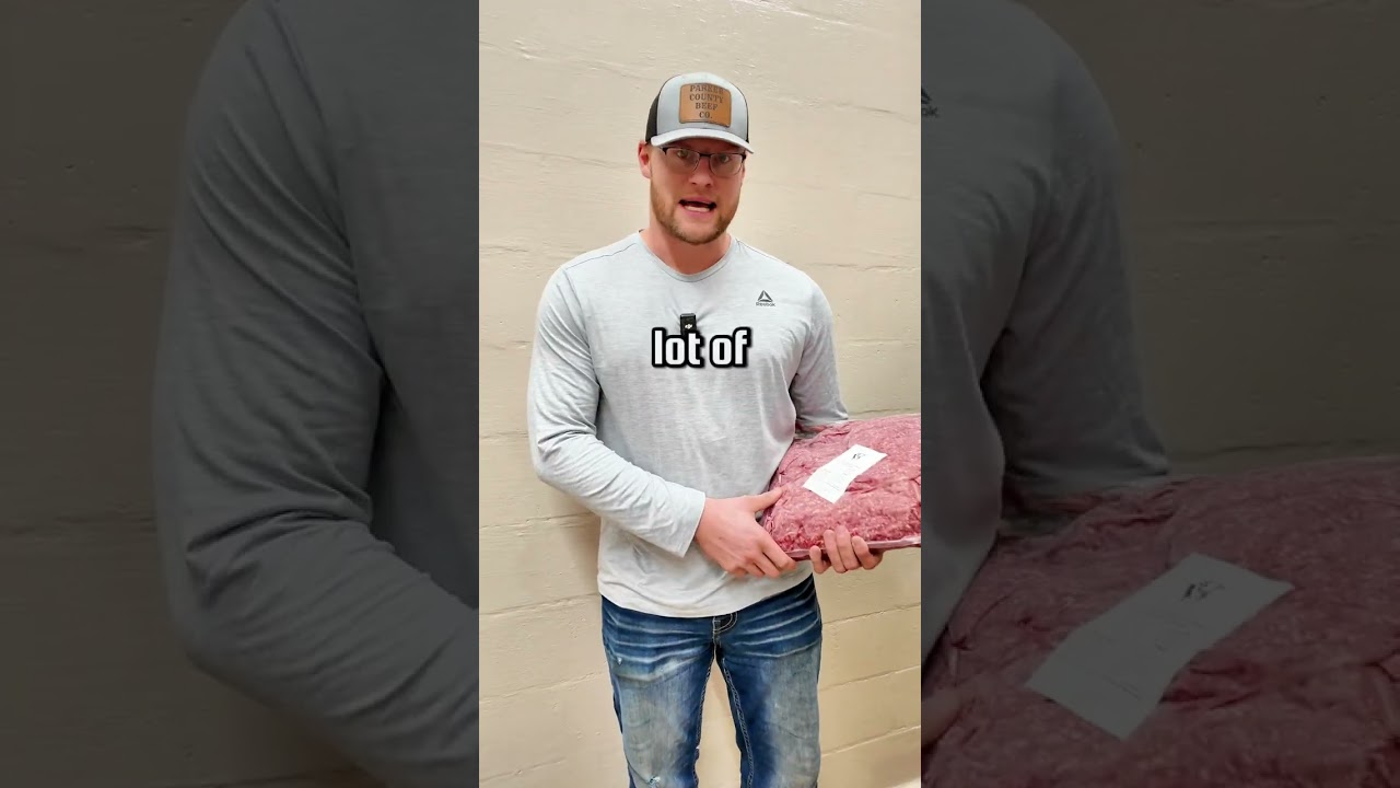 Here's the 1st batch of ground beef produced at our new processing plant! 🎉 We are a 4th generation