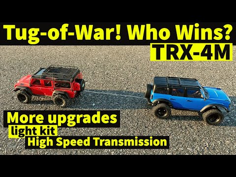 Traxxas TRX4M Light Kit and Speed Transmission / BeachRC Product Review
