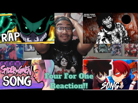VIGILANTE DEKU RAP! / PE$O PETE x TY WILD / SPIDER GWEN POP SONG / HEROES VS VILLAINS SONG(Reaction)