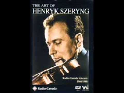 MasterClass with Henryk Szeryng :  Beethoven Violin Concerto in D (AUDIO) Part 2/2