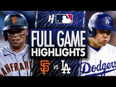 LA다저스 VS 샌프란시스코 2:6 MLB 스포츠하이라이트