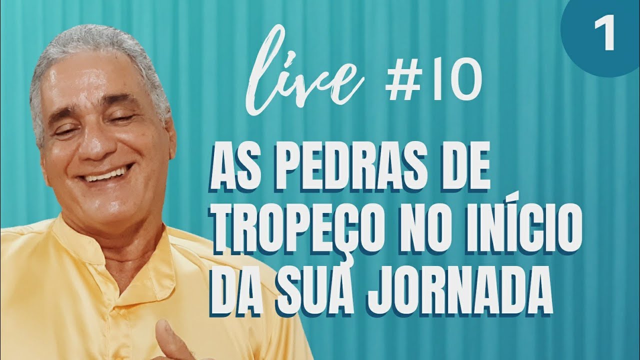 LIVE #10 | Pedras de tropeço da sua jornada | Parte 1 - Alexandre Magno