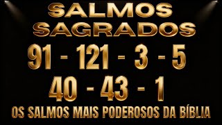 OS SALMOS MAIS SAGRADOS E PODEROSOS  (SALMOS 91, 121, 3, 5, 40, 43 E 1)