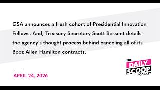 Treasury Department canceled Booz contracts over vetting of IRS leaker, Secretary Scott Bessent says