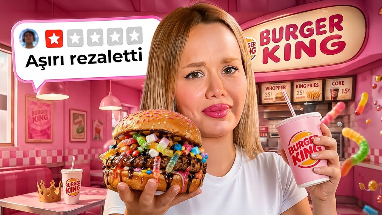İSTANBUL’DAKİ EN DÜŞÜK PUANLI BURGER KİNG’LERİ TEST ETTİM !? | Gamze Karta