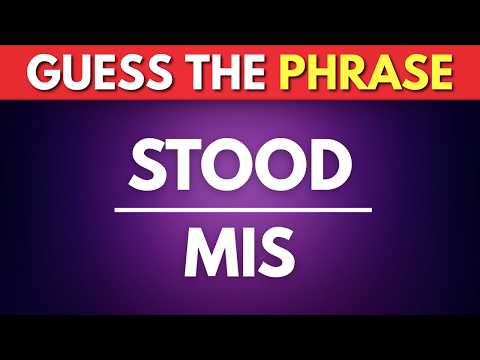 Guess The Phrase Quiz | What is the Puzzle Saying? 🤔| Word Puzzle Challenge