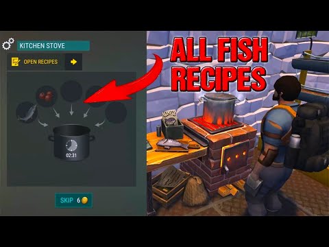 ALL FISH RECIPES - LAST DAY ON EARTH - LDOE