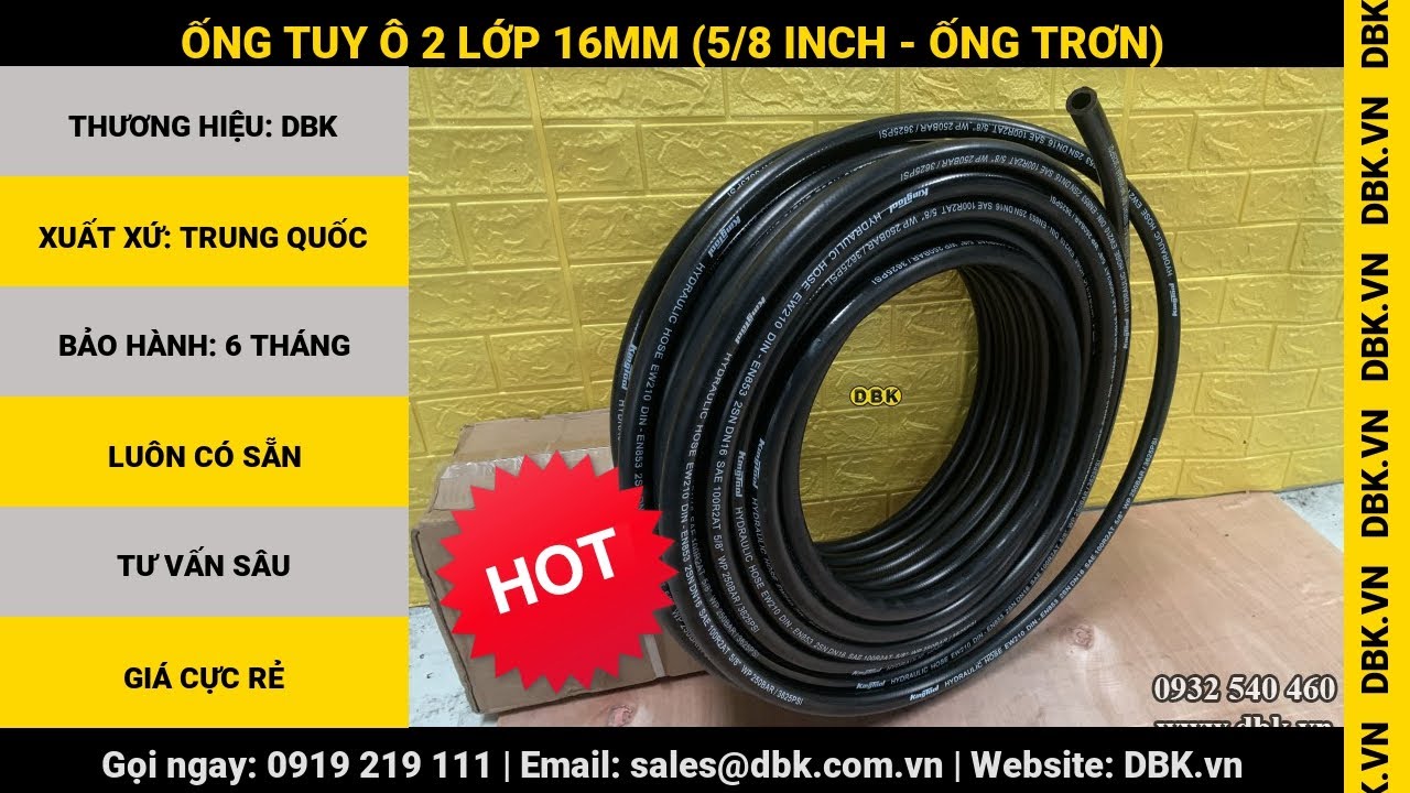 Video Ống tuy ô 2 lớp 16mm (5/8 inch - ống trơn) - Ống tuy ô 2 lớp 16mm (5/8 inch - ống trơn)
