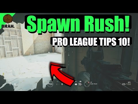 The Pro League Spawn Rush - Rainbow Six Siege Pro League Tips & Tricks Season 1 Year 2