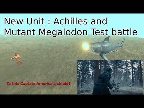 New Unit Achilles and Mutant Megalodon : ARBS