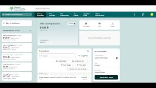 HCFCU Digital Banking View and Tag