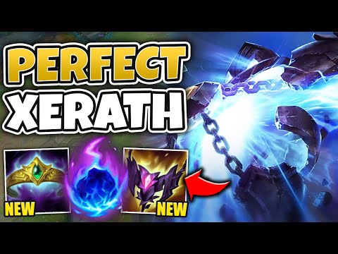 This is what the PERFECT game of Xerath looks like (in high Elo)