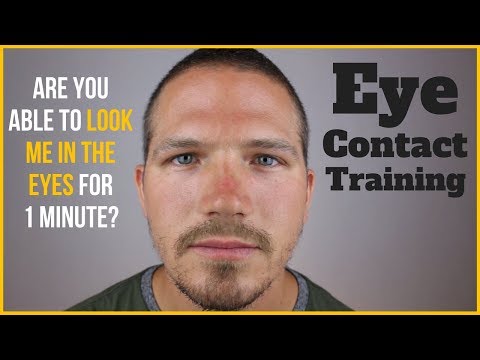 Eye Contact Training For People With Social Anxiety