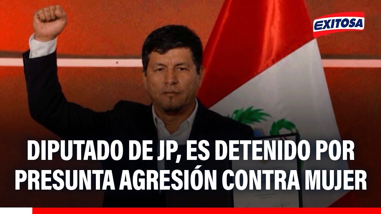 🔴🔵 Diputado de JP es detenido por la policía por presunta agresión contra mujer