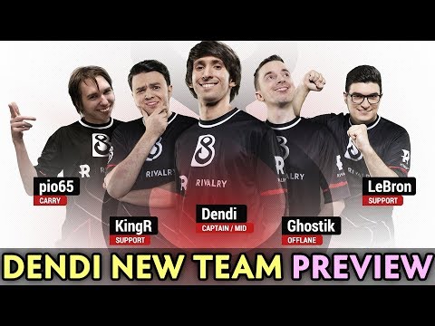 DENDI NEW TEAM B8 — players preview