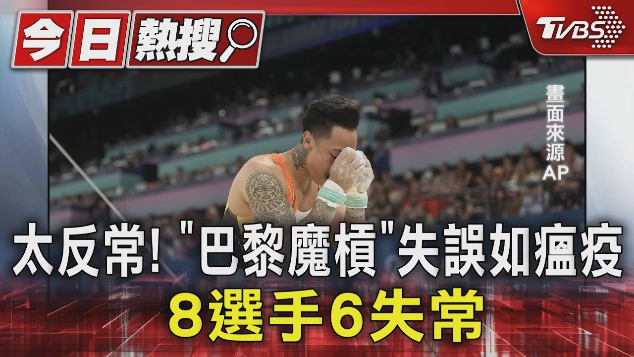 太反常！　「巴黎魔槓」失誤如瘟疫8選手6失常