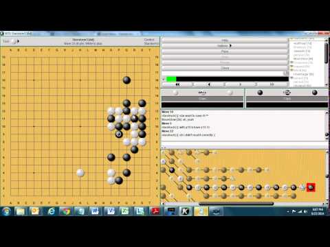 Starstorm3 [AGA 5dan/KGS 4dan] - KGS Go Lecture (Baduk/WeiQi) on "Dealing with Crosscuts" (#23)